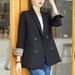 Women's Clothing Casual All-match Slim-fit Slim-fit Plaid Women's Work Suit_ipsvogv.com