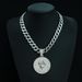 Fashion New Product Libra Scorpio Disc Pendant Symbolizes Power, Independence, And Wisdom, Hip-hop Cuban Necklace_ipsvogv.com