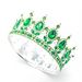 Baroque Bridal Round Crown Headdress Water Drop Diamond Beauty Pageant Crown Retro Queen Performance Crown_ipsvogv.com