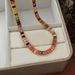 Light Luxury High-end Dopamine Colored Zircon Necklace, Niche And Trendy Bracelet, Temperament Accessory 2036_ipsvogv.com