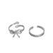Irregular Bow Ring For Women In Autumn Winter, Light Luxury Cold Style, Opening Index Finger Ring, Fashionable_ipsvogv.com