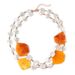 Fashion Retro Jewelry Simple Special Shaped Pearl Women's Necklace Double Layer Clavicle Chain_ipsvogv.com