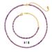 Women's Jewelry Colorful Geometric Square Chain Splicing Necklace Women's Light Luxury Non Fading Titanium Steel Plated K Necklace_ipsvogv.com