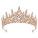 Wedding Headdress Hair Accessories Banquet Evening Diamond Bridal Crown Birthday Crown_ipsvogv.com