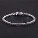Niche Unique Gray Moissanite Bracelet S925 Sterling Silver Business Tennis Chain 3/4/5mm Hip Hop Dark Bracelet_ipsvogv.com