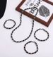 Titanium Steel Leather Design Bracelet Men's High Grade Stainless Steel Men's Bracelet Hip Hop Boy's Jewelry_ipsvogv.com