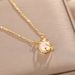 Mermaid Lady Planet Necklace, Light Luxury Titanium Steel Jewelry, Diamond Inlaid Clavicle Women's Simple And Versatile_ipsvogv.com