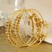 Women's Beaded Bell Bracelet, Ethiopia Hawaii Autumn/Winter Ramadan Jewelry Gift_ipsvogv.com