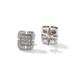 Men's Jewelry Personalized Hip Hop Style Square Cross Earrings Creative Niche Eight Stars And Eight Swords Shape Diamond Earrings_ipsvogv.com