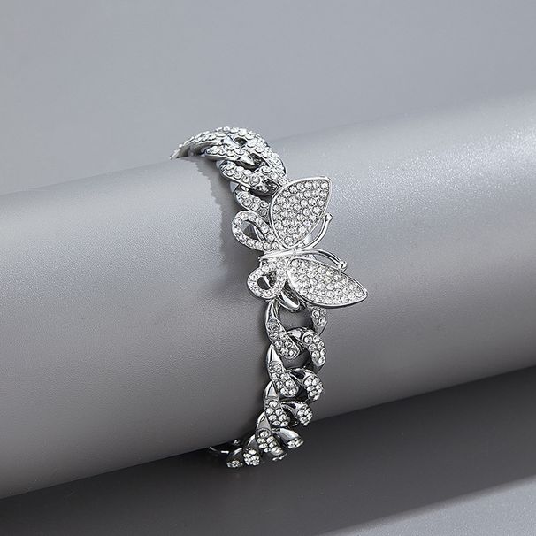Fashion hot style cool ins style butterfly simple versatile necklace niche hip hop hiphop necklace_ipsvogv.com