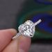 Unisex Fashion Creative Love Zircon Ring Valentine's Day Gift Couple Heart Shape Ring_ipsvogv.com