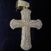 Hip Hop New Zircon Cross Men's Necklace Fashion Versatile Heavy Craft Punk Sweater Chain Jewelry_ipsvogv.com
