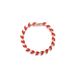 Fashionable And Luxury Small Willow Leaf Red Water Diamond Bracelet_ipsvogv.com