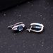 Fashion Natural Stone Earrings Earrings Simple Personality S925 Silver Earrings Colored Gemstone Topaz Earrings_ipsvogv.com