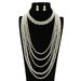 Fashion Necklace Wholesale Temperament Pearl Multi Layer Female Long Sweater Chain Necklace_ipsvogv.com