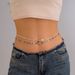 Ocean Wind Rice Shell Waist Female Sea Star Animal Bead Double Layer Body Chain_ipsvogv.com