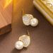 Korean Version Exquisite And Fashionable Small Fragrance Style Diamond Inlaid Zircon Pearl For Women With A_ipsvogv.com