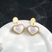 Japanese Korean Style Titanium Steel For Women, Small, Simple, Sweet Heart-shaped With A Cold And Niche Design,_ipsvogv.com