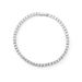 Men's Hip-Hop 3mm Alloy Tennis Simple Punk Line Necklace High-End Sense Jewelry_ipsvogv.com