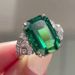 Cao Shi's Fashionable Luxurious Domineering Versatile And Elegant Accessory Ring, Geometric Aristocratic High-end Ring_ipsvogv.com