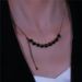 people 3088 Praised ! Design Sense, Green Zircon, Adjustable Temperament, Collarbone Chain, Fashionable And High-end,_ipsvogv.com