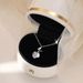 S Pure Silver Butterfly White Jade Marrow Necklace For Women, Niche, Light Luxury Temperament, High-end Feeling, New_ipsvogv.com