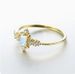 New Style Super Beautiful And Luxurious Light Cut Sri Lankan Moonstone Plated 14K Ring For Women As A Gift_ipsvogv.com