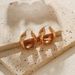 Women's Jewelry Classic Multi Layer Circular Design Circle Earrings Copper Plated K Real Gold Cold Style INS Simple Earrings_ipsvogv.com