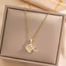 Fluorescent Golden Fish Necklace Jewelry Women's Personality Temperament Japanese and Korean Sweet Style Clavicle Chain Titanium Steel Color-Free_ipsvogv.com