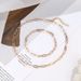 Wind Women's Simple And Versatile Metal Paper Clip Necklace Handicraft Set Collar Fine Chain_ipsvogv.com