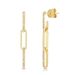 Women's Jewelry S925 Silver Needle Long Micro Paved Zircon Tassel Earrings Fashion Retro Earrings_ipsvogv.com