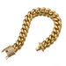 Men's Jewelry Punk Encrypted Miami Titanium Steel Bracelet_ipsvogv.com
