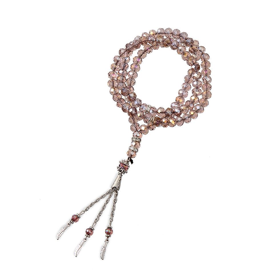 99 8cm Crystal Glass Stone Moose Prayer Beads Taisbihai Cross_ipsvogv.com
