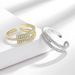 Japanese Korean Minimalist Niche Design, Micro Inlaid Zircon Ring, Women's Rotating Fashion And Personalized Index_ipsvogv.com