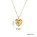 New Open Close Love Necklace With Female Minority Design, High Grade And Elegant Peach Heart Accessories_ipsvogv.com