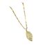 Titanium Steel 【 】 Luxury Micro Inlaid True Gold One Leaf Wealthy Necklace For Women, New Clavicle Chain, Light Luxury, 【 】 Women, Chain, ,_ipsvogv.com