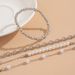 Sweet And Cool Pearl Bead Stacked Set With Ins Style Multi Layer Chain Bracelet Jewelry_ipsvogv.com