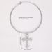 Trendy Male Hip-hop Necklace Electroplated Alloy Rhinestone Cross Pendant_ipsvogv.com