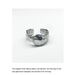 praised 】 Coronation People 【 5486 Personality Niche Design Tin Foil Texture Irregular Zircon Open Ring Student Cold 【 】_ipsvogv.com