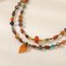 French Red Agate Elephant Pendant, Jinsha Stone Necklace, Feminine Temperament, Natural Hubei Pine Ethnic Style Sweater_ipsvogv.com