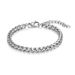 Super Texture Smooth Cuban Men's Hip-Hop Trendy Stainless Titanium Steel Bracelet New Style_ipsvogv.com