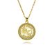 Round Hollow Necklace For Girls Light Luxury Niche Design High End New Clavicle Chain Strong Chain Summer Gift_ipsvogv.com