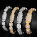 Jewelry & Accessories Copper Zirconium Hip Hop Square Rock Candy Necklace Personality Trend Men's Necklace Bracelet Fashion Jewelry_ipsvogv.com