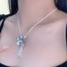 Light Luxury Niche Design Butterfly Tassel Pendant Fashionable New Style Personalized High-end Collarbone Chain_ipsvogv.com