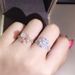 Sanjie's New Gold Plated Simulated Ring, Rose Socialite Wedding Ring_ipsvogv.com