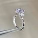 Light Luxury Niche Taro Purple Zircon Inlaid Full Diamond Four Claw Bursts With Summer Versatile Index Finger Ring_ipsvogv.com