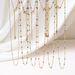 New French Style Stainless Steel Drip Oil Rice Bead For Women In 2023, Fashionable And Versatile Necklace Without Fading_ipsvogv.com