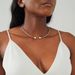 Personalized fashion accessories simple exaggerated geometric rhinestone CHOKER necklace_ipsvogv.com