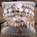 Bohemian Stacked Natural Glass Mixed Crushed Stone 5PCS Women's Bracelet Set_ipsvogv.com