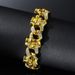Fashionable punk style men's creative personality skull metal trendy domineering bracelet_ipsvogv.com